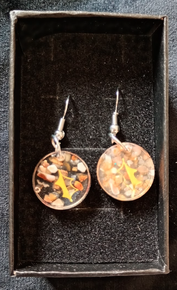 Orgone Power Jewellery Earrings - Sacred Geometry Inspired - Multiple Designs to choose - Handmade in Wiltshire