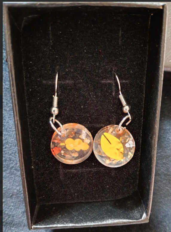 Orgone Power Jewellery Earrings - Sacred Geometry Inspired - Multiple Designs to choose - Handmade in Wiltshire