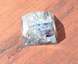 Tiny Orgonate Pyramid Orgone Device - Crystal, Stone, Foil and Filings - 6 Options Available - Handmade in Wiltshire