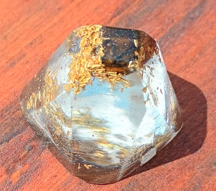 Tiny Orgonate Pyramid Orgone Device - Crystal, Stone, Foil and Filings - 6 Options Available - Handmade in Wiltshire