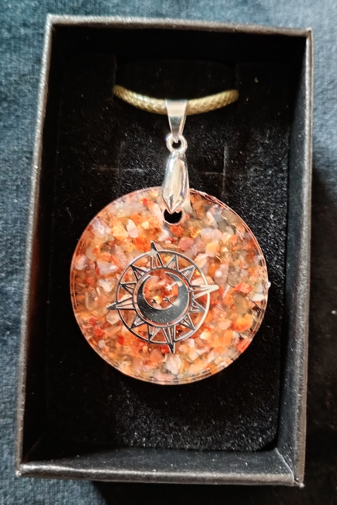 Orgone Power Jewellery Pendant - Sacred Geometry Inspired - Multiple Designs to choose - Handmade in Wiltshire