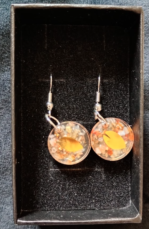 Orgone Power Jewellery Earrings - Sacred Geometry Inspired - Multiple Designs to choose - Handmade in Wiltshire