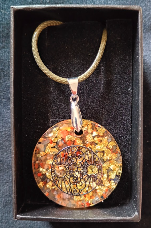 Orgone Power Jewellery Pendant - Sacred Geometry Inspired - Multiple Designs to choose - Handmade in Wiltshire