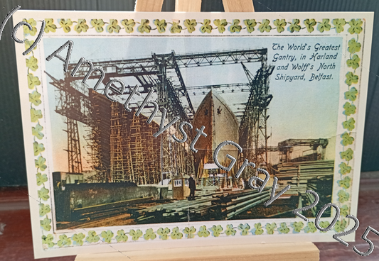 Titanic Postcard - Replica of a real original postcard circa 1910/1912 - 3 Options Available