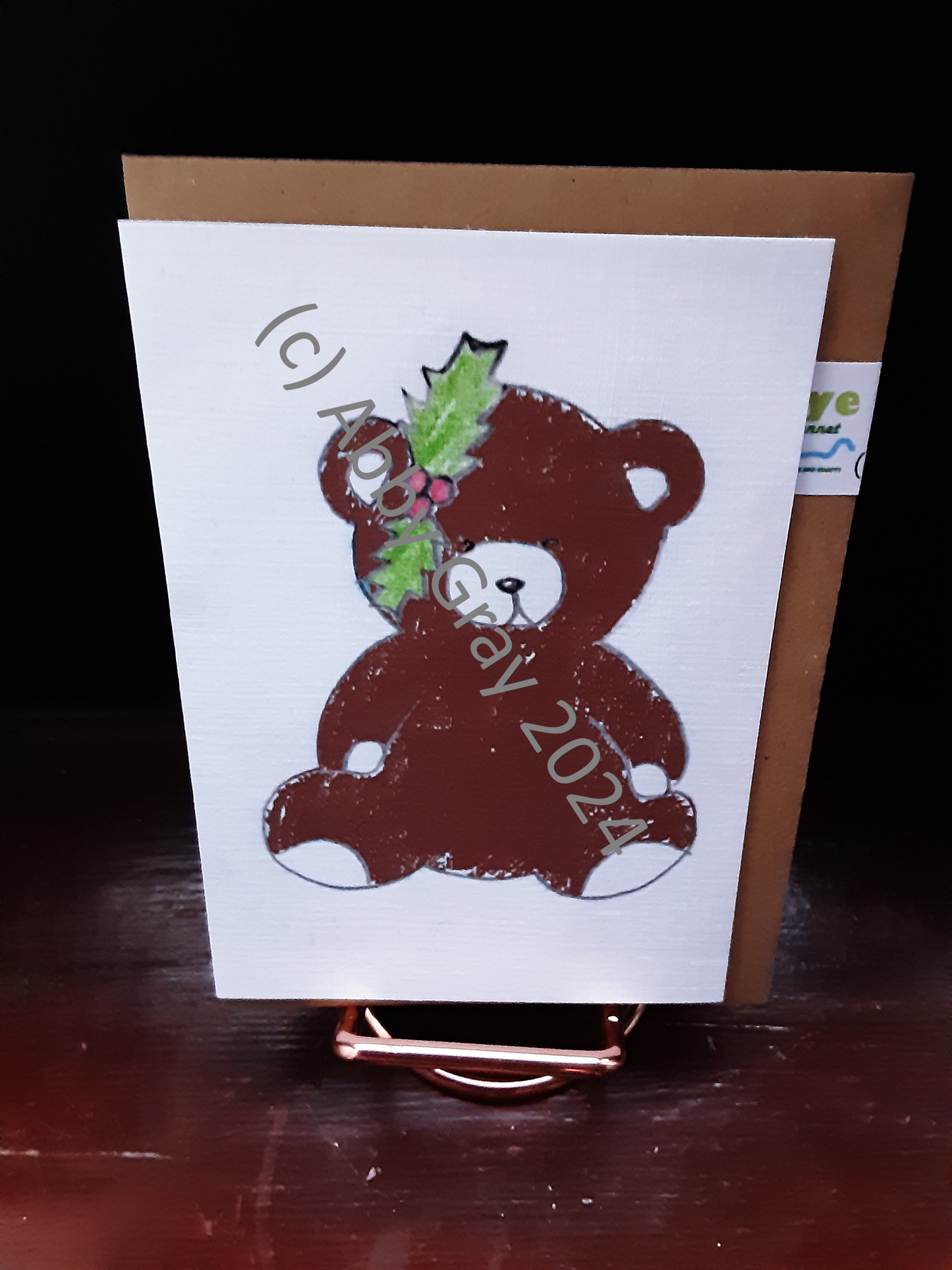 Christmas / Yule / Winter and Snow Greeting Card - Ten Designs Available - Printed in Wiltshire - Original Design by Abby Gray